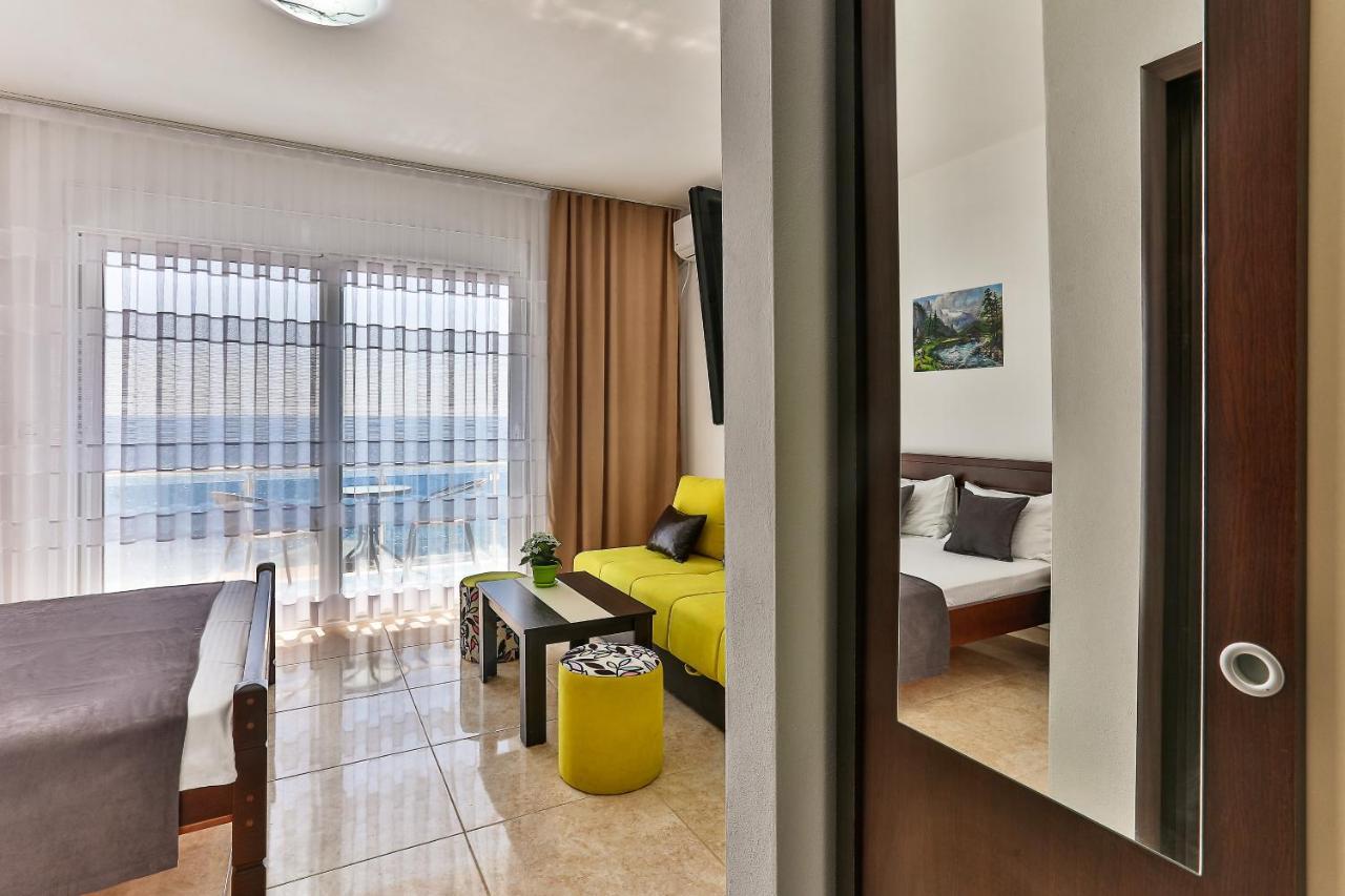 Buskovic Apartman Dobra Voda Kültér fotó