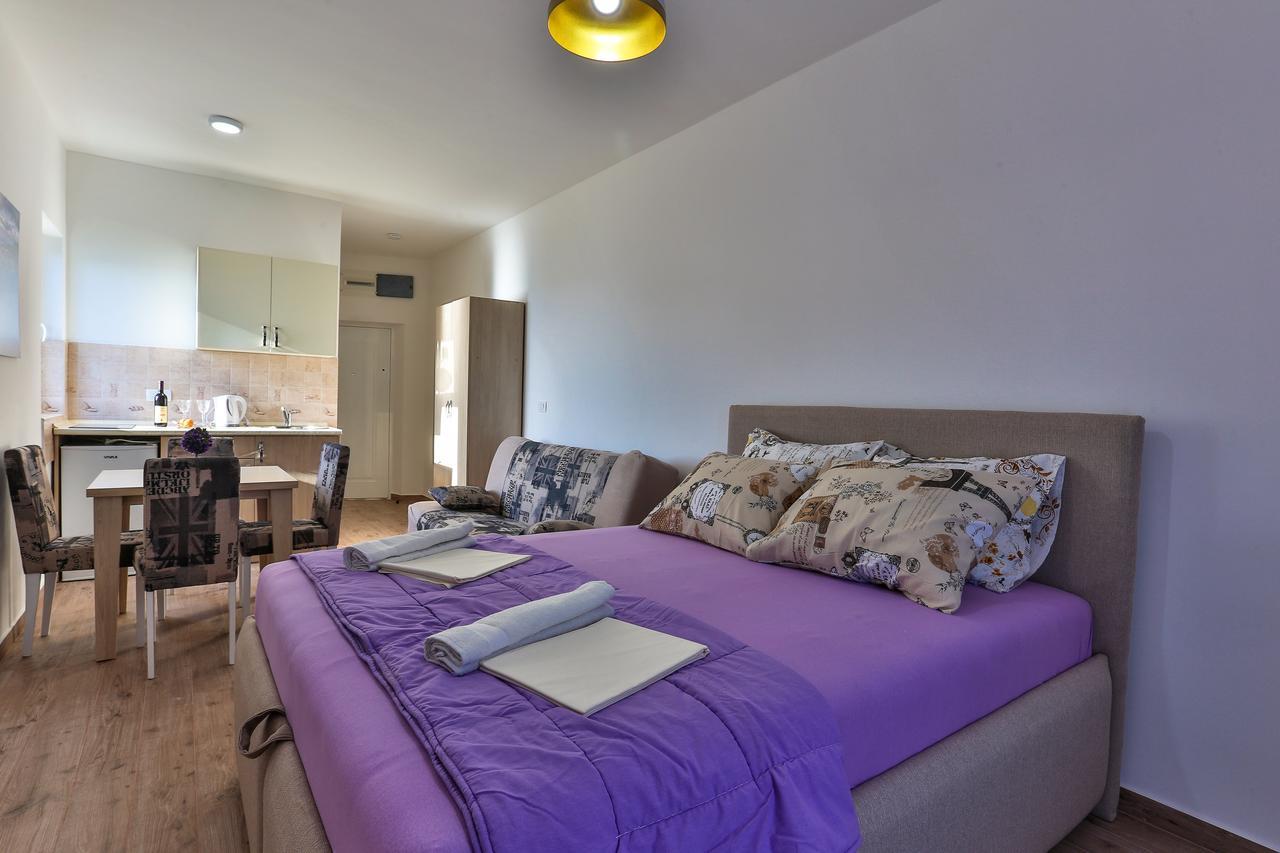 Buskovic Apartman Dobra Voda Kültér fotó